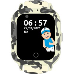 Helmer LK 710 4G šedé - dětské hodinky s GPS lokátorem, videohovorem, vodotěsné.