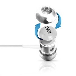 Sluchátka BASSBUDS ICE - White