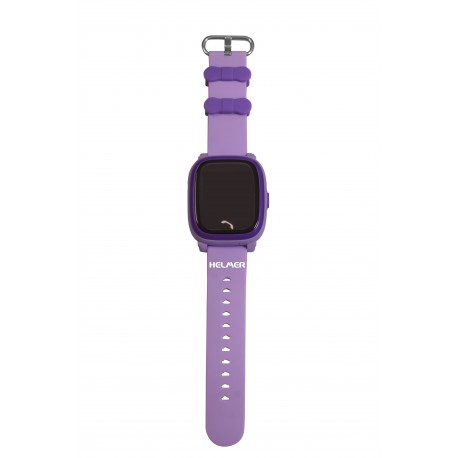 Helmer LK707 - dětské hodinky s GPS lokátorem růžové, dotykový display